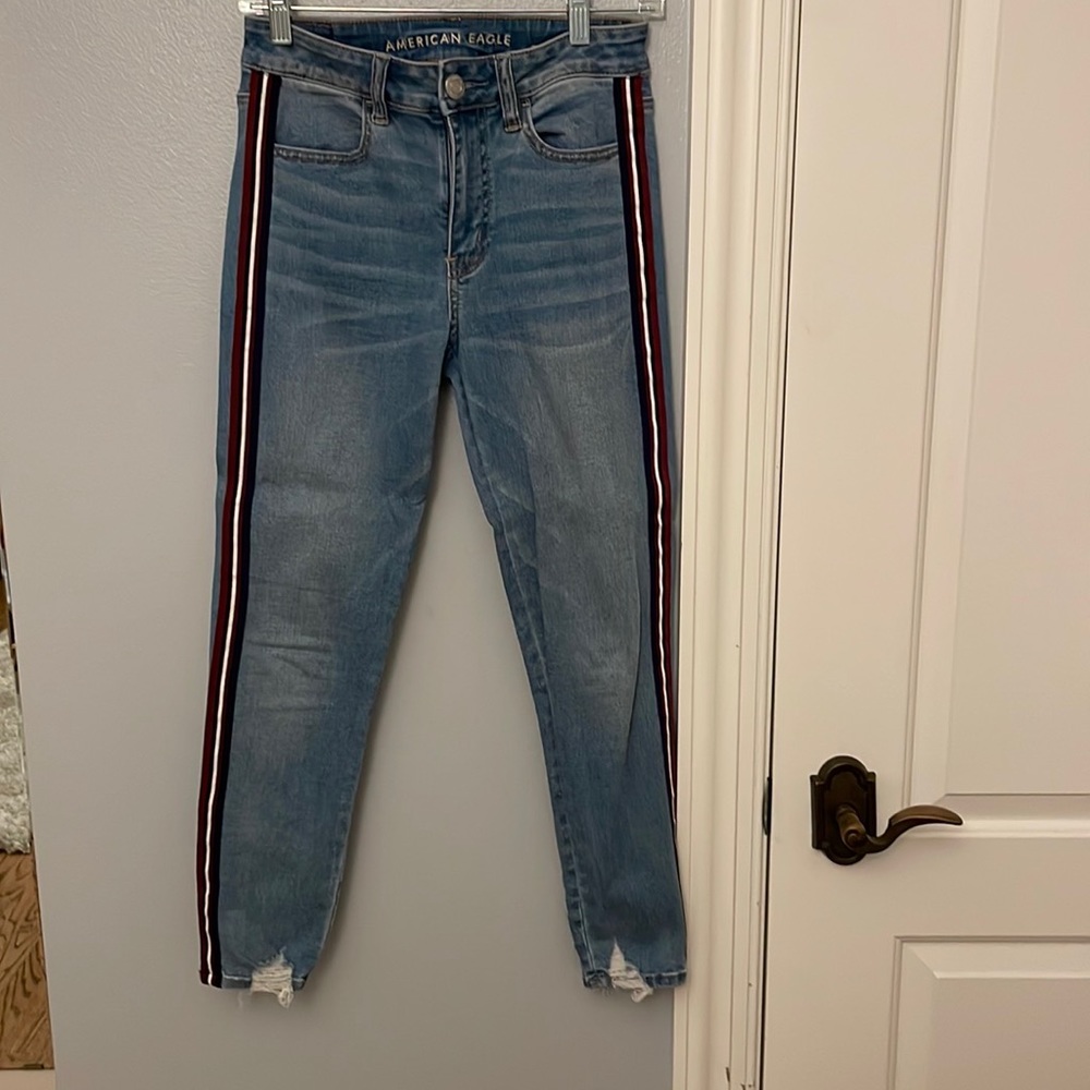 American Eagle jeans. Womens size 4. True to size.
